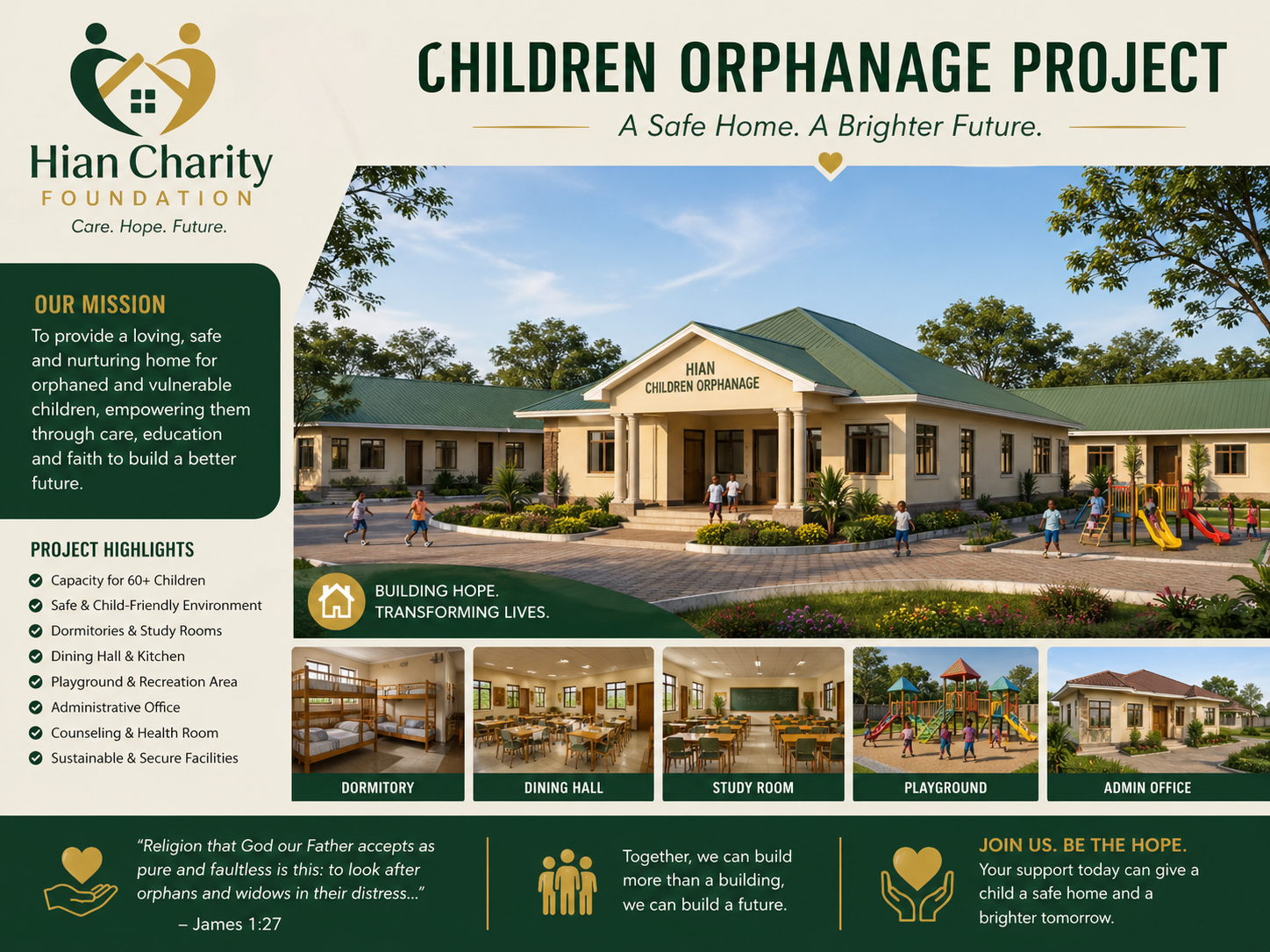 Orphanage Construction Project HIAN Foundation Uganda